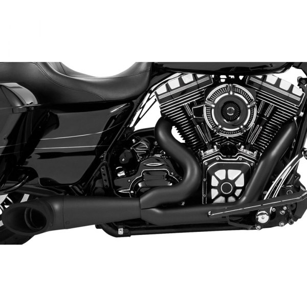  Freedom Performance® - Turnout 2-1 Black Ceramic Exhaust System On Vehicle