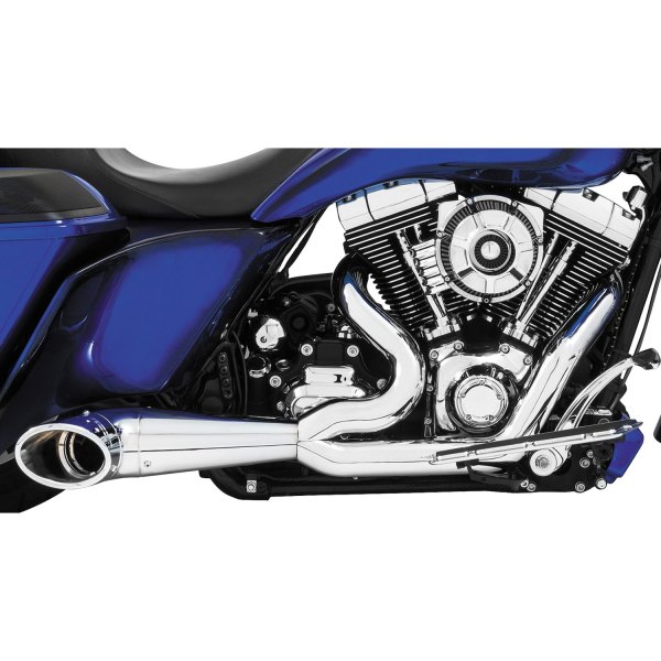  Freedom Performance® - Turnout 2-1 Chrome Exhaust System On Vehicle