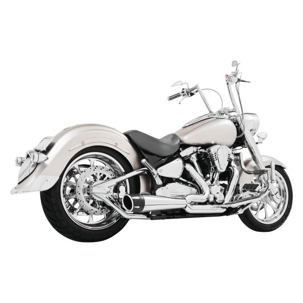  Freedom Performance® - Combat 2-1 Chrome Long Exhaust System On Vehicle