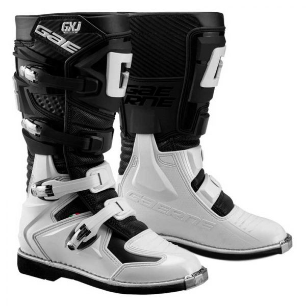 Gaerne® - GXJ Youth Boots (US 1, Black/White)