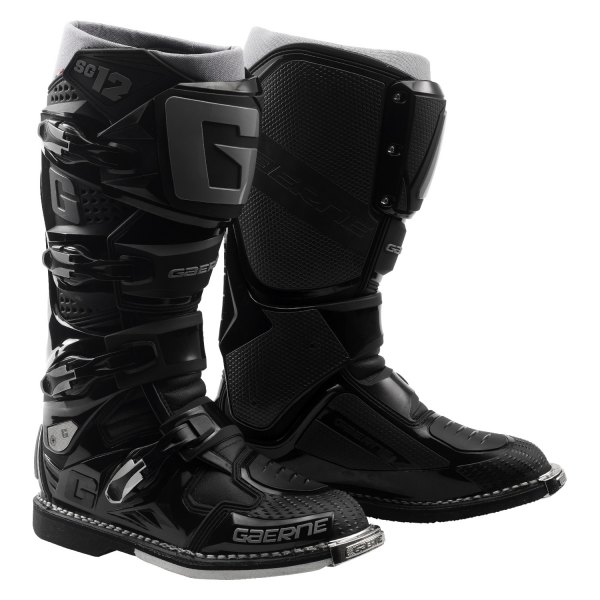 Gaerne® - SG-12 Men's Boots (US 10.5, Black/Gray)