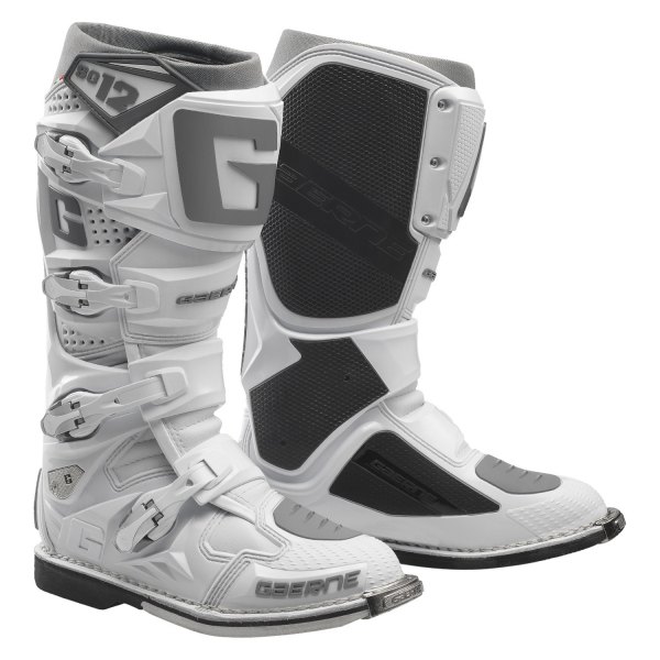 Gaerne® - SG-12 Men's Boots (US 12, White/Silver)