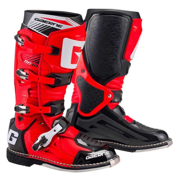 Gaerne® - SG-10 Men's Boots (US 10, Red/Black)