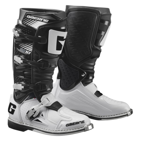 Gaerne® - SG-10 Men's Boots (US 14, Black/White)