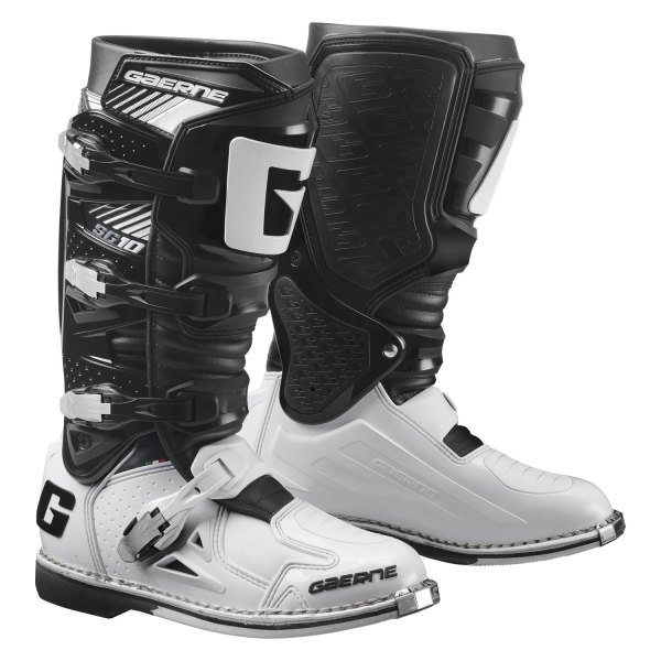 Gaerne® - SG-10 Men's Boots (US 11, Black/White)