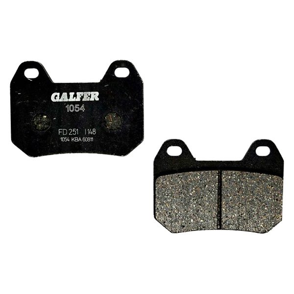 Galfer® - 1054 Series Rear Semi-Metallic Compound Brake Pads