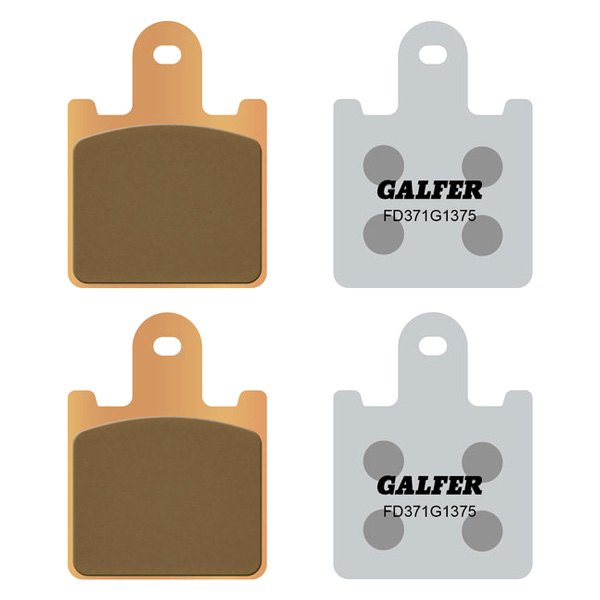 Galfer® - 1375 Series Front HH Sintered Ceramic Compound Brake Pads