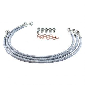HEL OEM Replacement Braided Brake Lines for Yamaha WR250R (2008-2009)