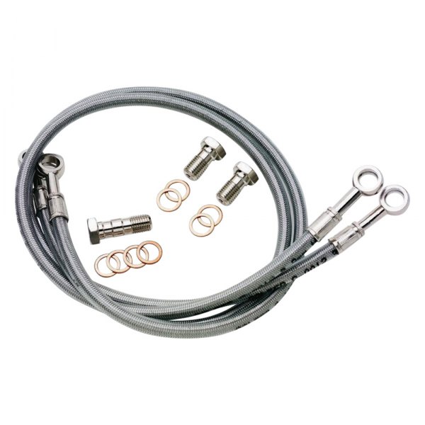 Galfer® - Front Stainless Steel Clear OEM Style Brake Line Kit