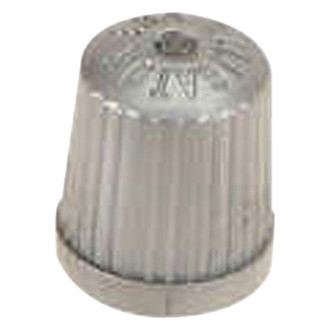 Genuine® - Gray Wheel Valve Stem Caps