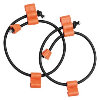 Giant Loop® - Boa Black Rubber Straps