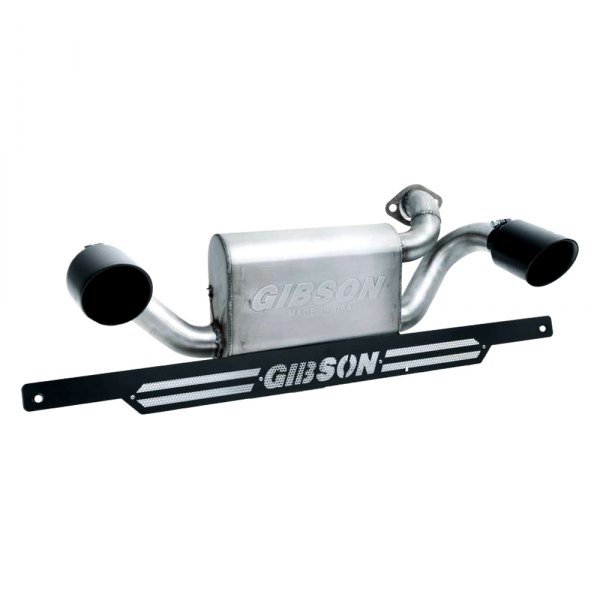 Gibson® - Dual Black Ceramic Exhaust System