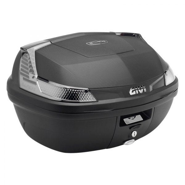 Givi® - MONOLOCK™ Black with Black Plaque Top Case