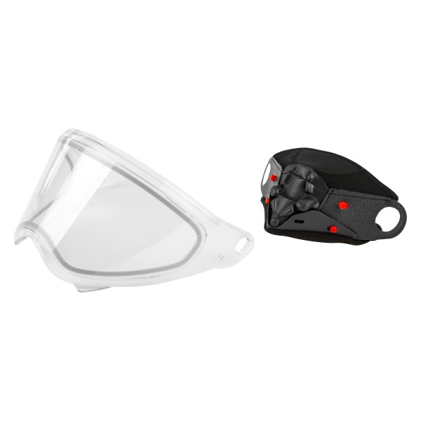 GMAX® - Cold Weather Kit with Chin Curtain & Breath Box & Dual Shield for At-21Y Helmet