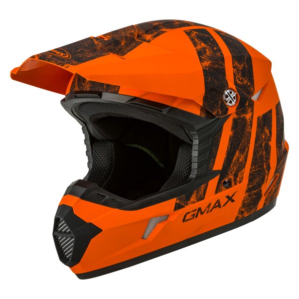 orange mx helmet