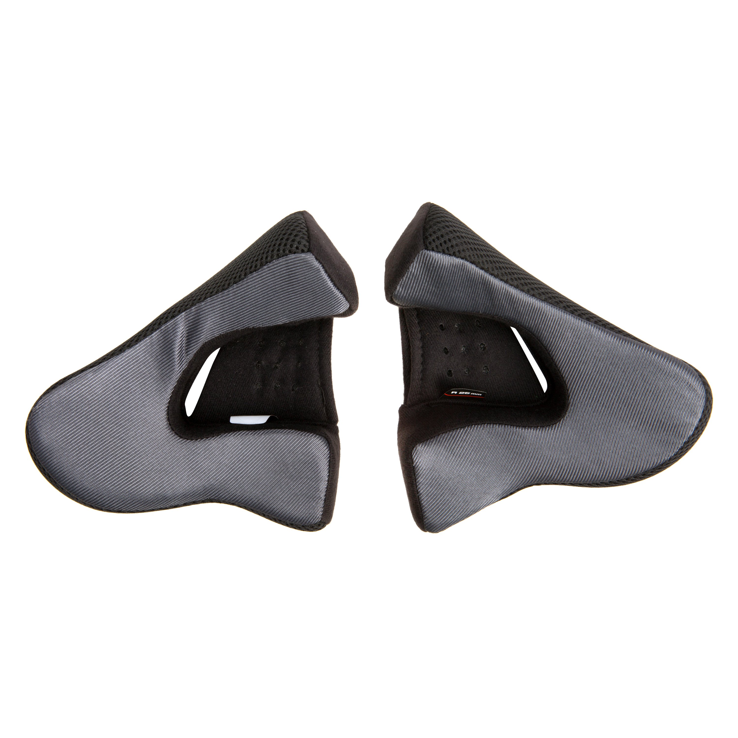 GMAX® G999566 25 mm Black Cheek Pads for GM44 Helmet
