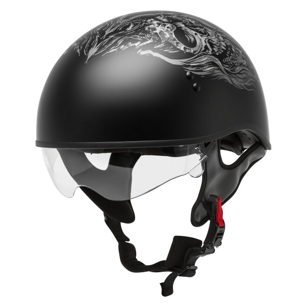 GMAX® - HH-65 Ghost/Rip Naked Half Shell Helmet