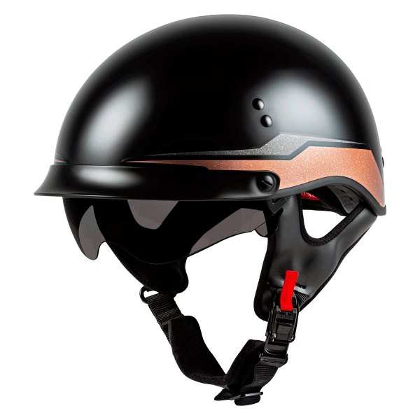 GMAX® - HH-65 Source Full Dressed Half Shell Helmet