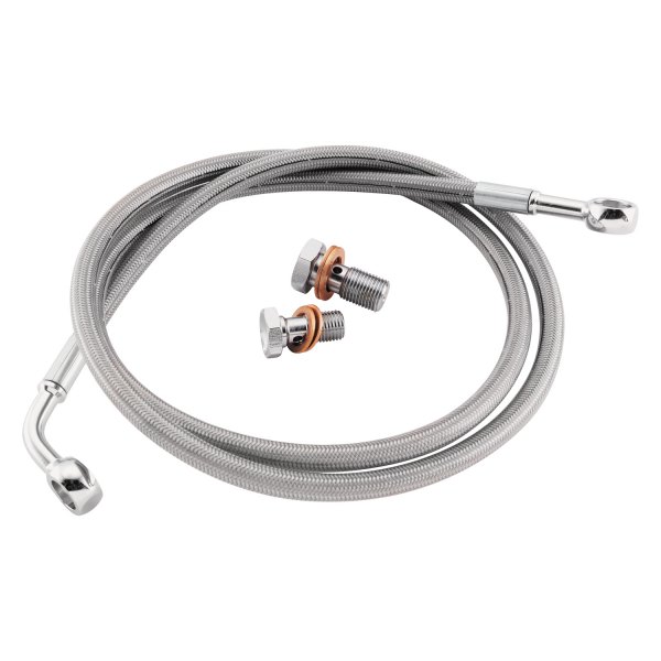 Goodridge® - Front Chrome Econoline Brake Line Kit