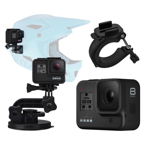 GoPro® - HERO8 4K 60 FPS Black Action Camera Kit