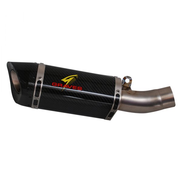 Graves Motorsports® - Carbon Slip-On Muffler