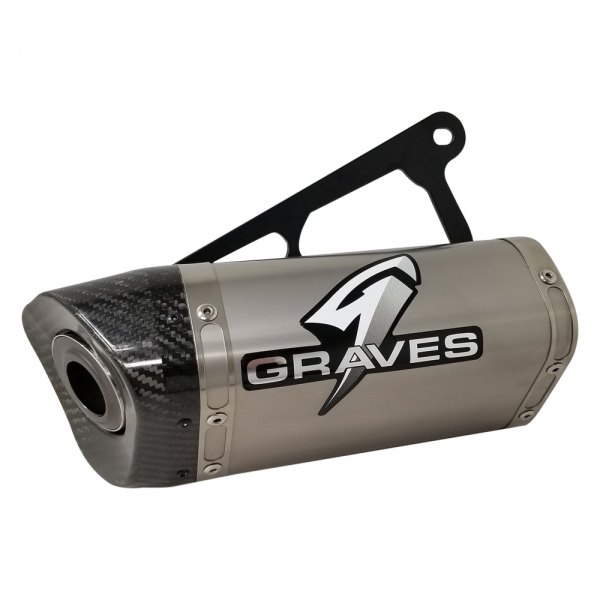 Graves Motorsports® - Titanium Slip-On Muffler