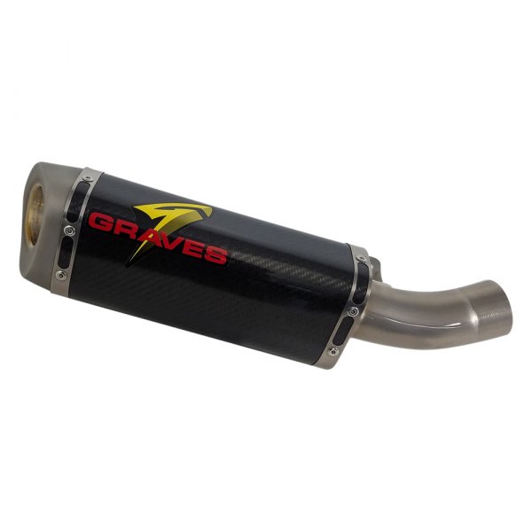 Graves Motorsports® - Carbon Cat-Back Slip-On Muffler
