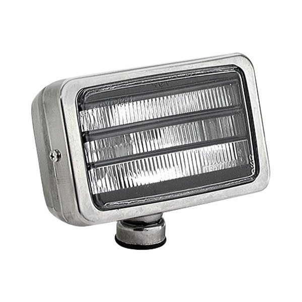 Grote® - Per-Lux™ 500 Series 6.4"x4.5" 50W Chrome Housing Fog Beam Light with Louvers