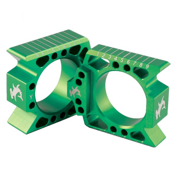 Hammerhead Designs® - Green Axle Blocks