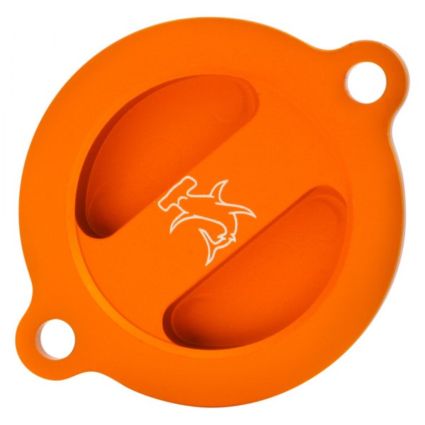Hammerhead Designs® - Type 1 Orange Aluminum Oil Filter Cover