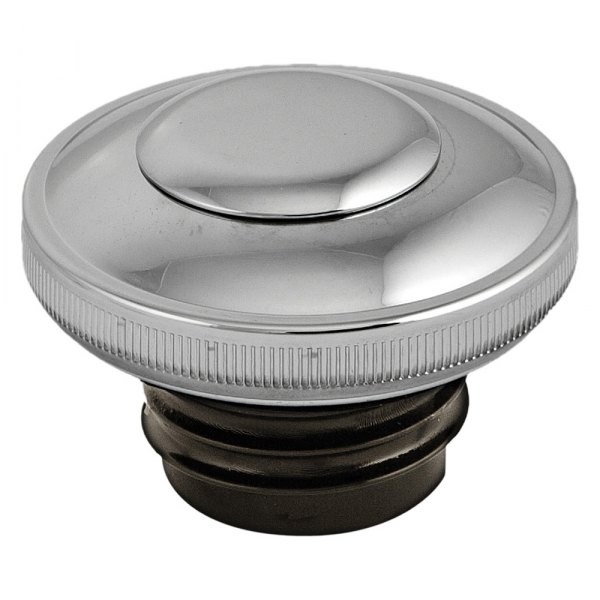 HardDrive® - Vented Chrome Gas Cap with Lock and Cover