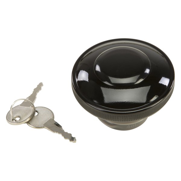 HardDrive® - Non-Vented Black Gas Cap with Lock and Cover