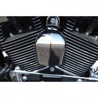 Details about   Chrome Louvered Horn Cover fits Harley-Davidson 
