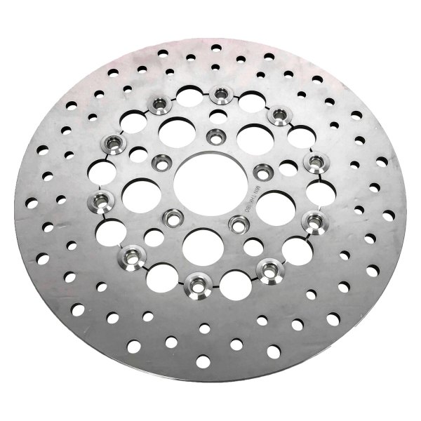 HardDrive® - Rear Stainless Steel Machined Drilled Vented Brake Rotor