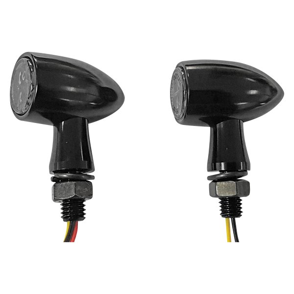 HardDrive® - Black LED Turn Signal with Smoke Lens