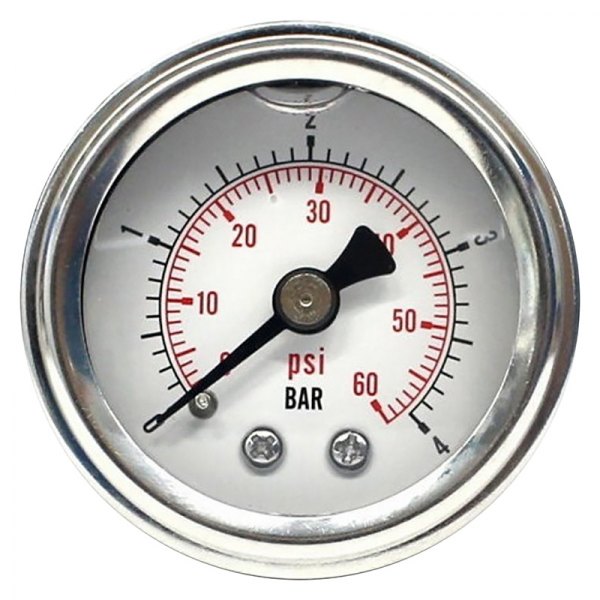 HardDrive® - 60 PSI Oil Pressure Gauge with White Face