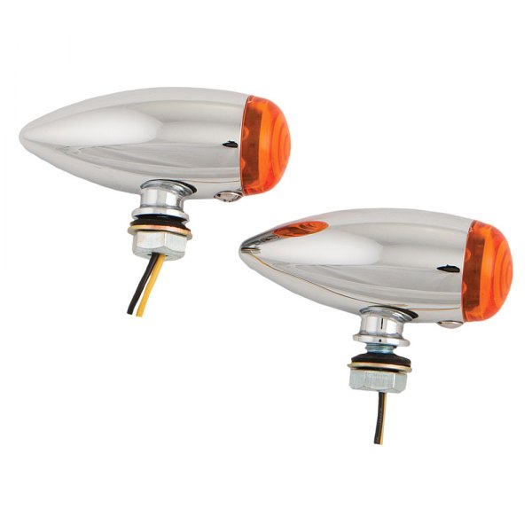 HardDrive® - Bullet LED Marker Lights with Amber Lenses