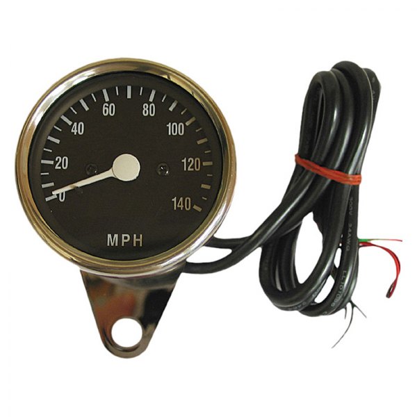 HardDrive® - Electronic Mini Speedometer with Black Face Led Lights
