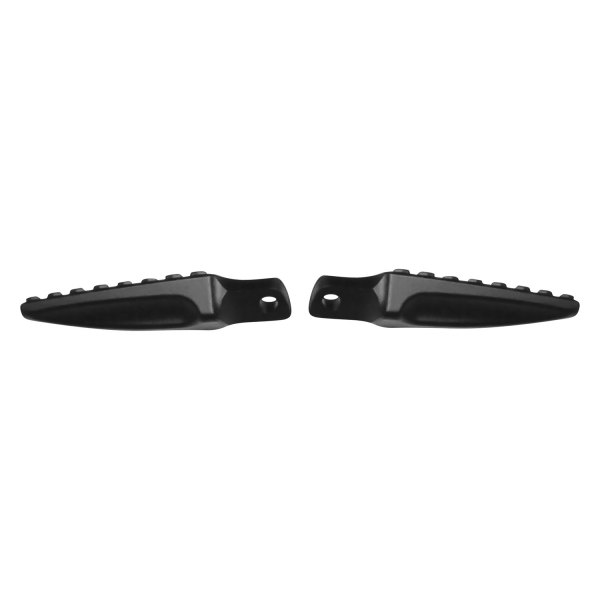 HardDrive® - Argyle Matte Black Driver's Foot Pegs