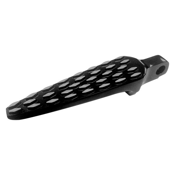 HardDrive® - Argyle Gloss Black Driver's Foot Pegs