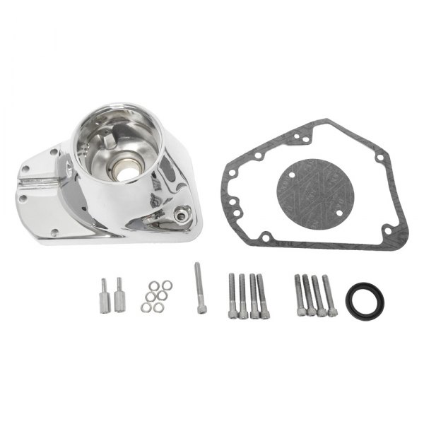 HardDrive® - Chrome Plated Camshaft Cover with Hardware and Gasket