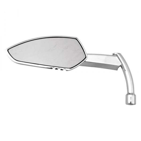 HardDrive® - Apache Left Side Chrome Mirror with Knife Styling