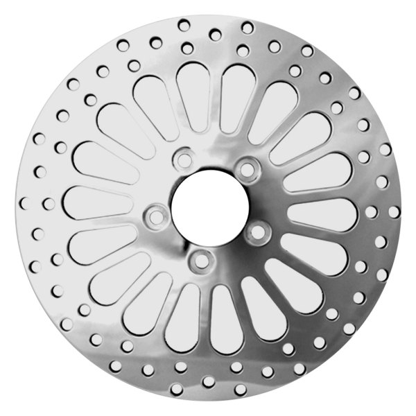 HardDrive® - Rear Polished Spoker Rotor