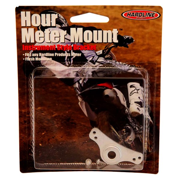 Hardline Products® - Instrument Style Bracket Hour Meter Mount