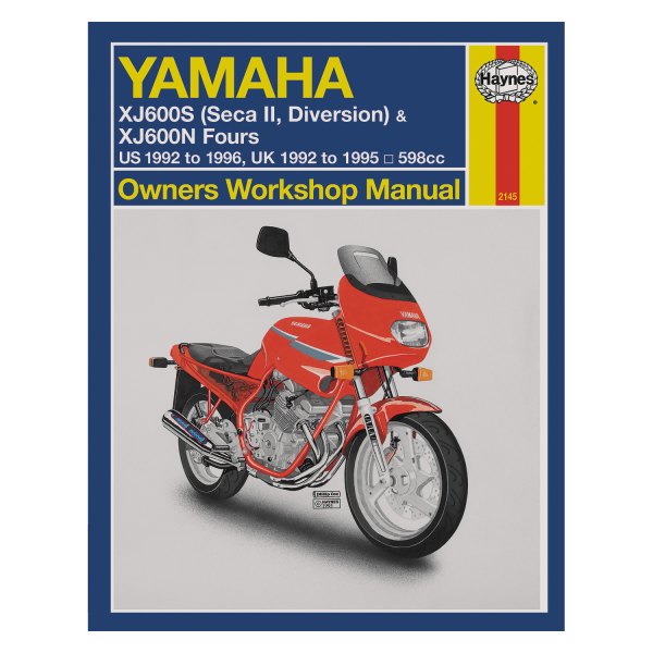 Haynes Manuals® - Yamaha XJ600S Diversion, Seca II 1992-2003 & XJ600N 1995-2003 Owner's Workshop Manual