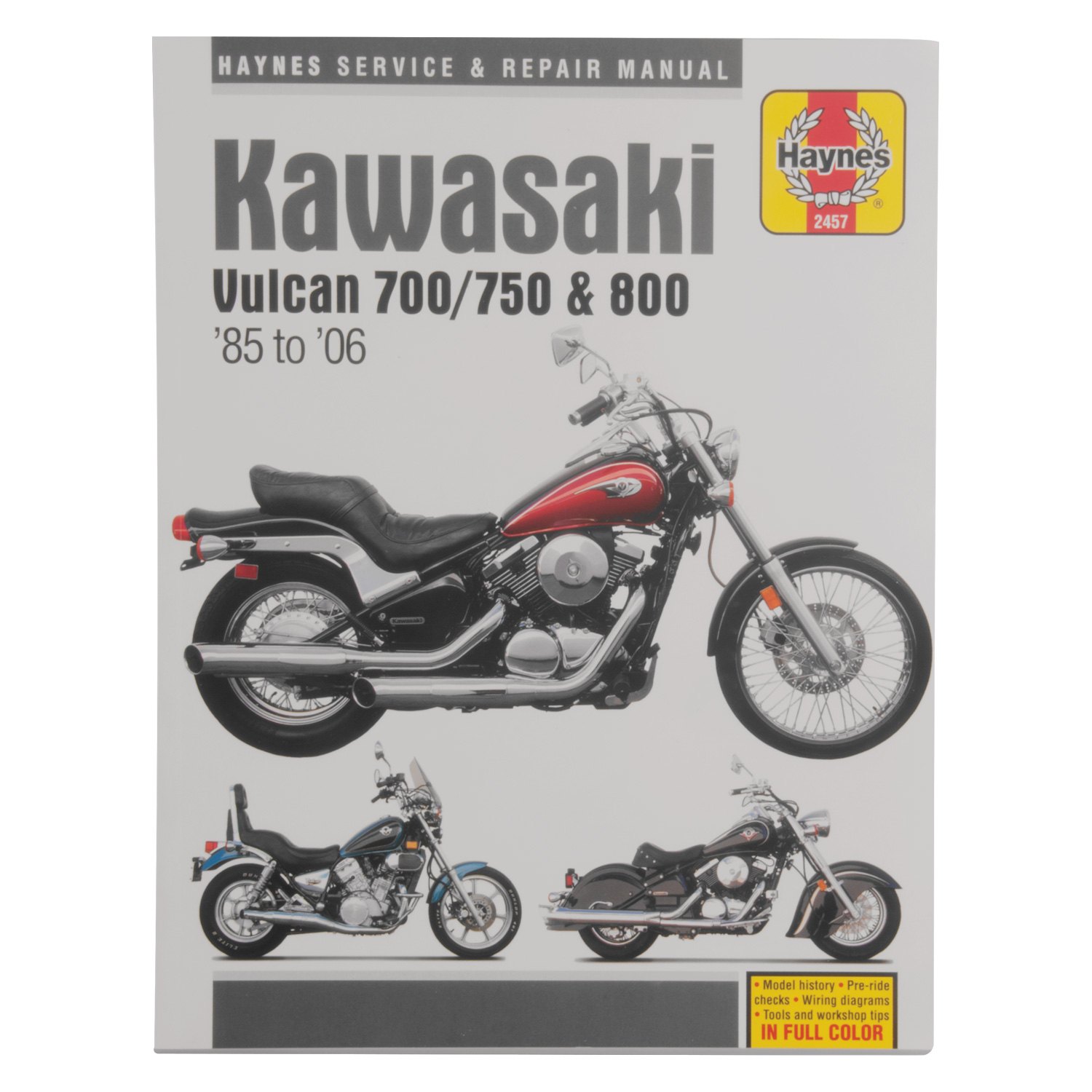 Haynes Manuals® - Kawasaki Vulcan 700, 750 & 800 1985-2004 Repair Manual - MOTORCYCLEiD.com