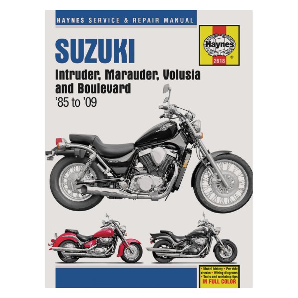 Haynes Manuals® - Suzuki Intruder, Marauder, Volusia & Boulevard 1985-2009 Repair Manual