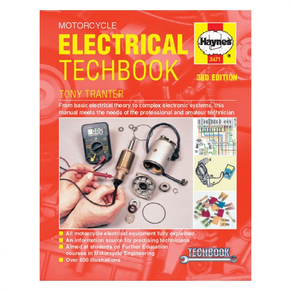 Haynes Manuals® - Motorcycle Electrical Techbook Repair Manual