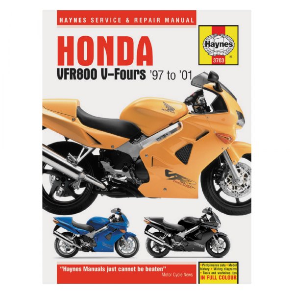 Haynes Manuals® - Honda VFR800 1997-2001 Repair Manual