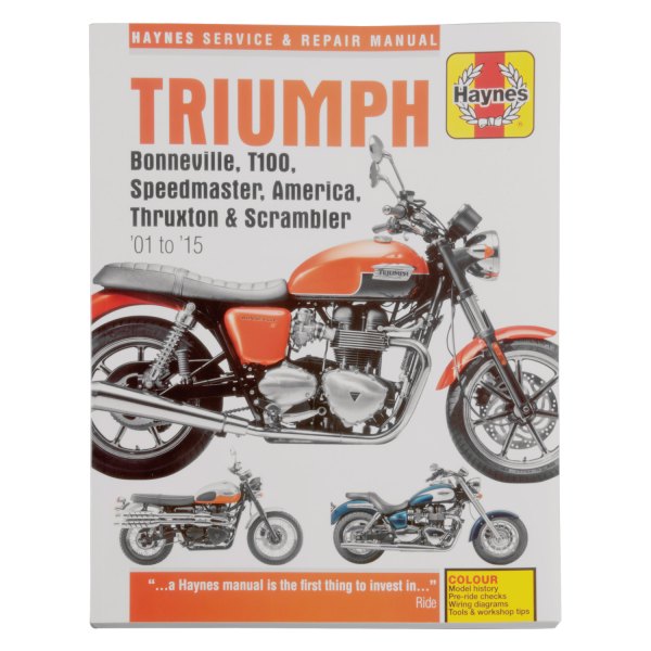 Haynes Manuals® - Triumph Superbike 2001-2005 Repair Manual